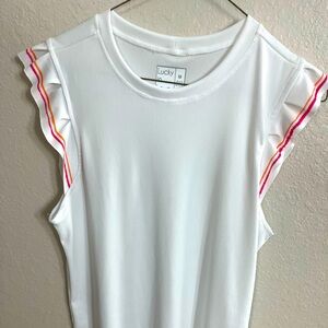 Lucky in love versatile top